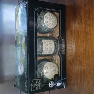nwt Nightmare Before Christmas 3 peice trinket box gift set